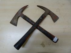 Two Fire Axes
