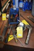 *Jitterbug Orbital Sander, Grease Gun, various Scr