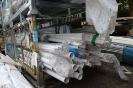 *Quantity of Assorted Plastic Pipe