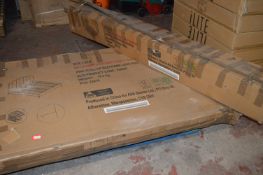 *Pink Scallop King Size Bedframe