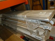 *Seven Packs of Light Grey Laminate Flooring