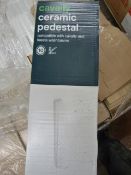 *Three Cavally Ceramic Pedestal