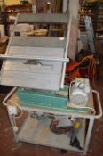 Workshop Circular Saw with Multiangled Table