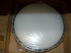 *Four 400mm Silver Circular Lights