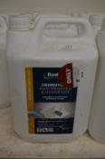 *4x 5L of Bostic Cementone Dustproofer and Hardene