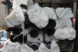 *Quantity of Assorted Plastic Pipe and Guttering