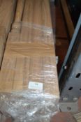*Sixteen Assorted Light Oak Spindles 41x41x900mm
