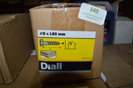 M8 x L 80mm Coach Screws