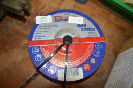 Seven Metal Grinding Discs