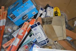 *Pallet of Various Salvaged Items; Electrical Elem