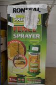 *Ronseal Fence Sprayer