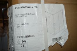 *Victoria Plum 8mm Framed Side Panel 800x1950mm