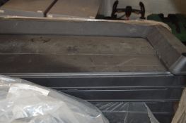 *~4 Plastic Stackable Shelving Units