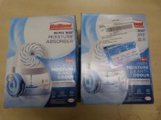*Two Unibond Aero 360° Moisture Absorbers