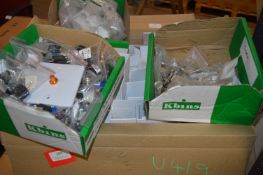 *Box of Coaxial Fittings, 22mm and Other Glands, P