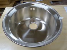 *Stainless Steel Sink (AF - dent to bottom)