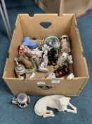 Decorative Steins and Animal Figures etc.