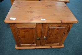 Solid Pine Two Door Cupboard