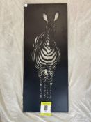 Hacienda Black Zebra Savannah Wall Art