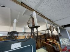 Pair of Decorative Candle Style Light Fittings