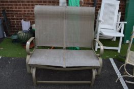 Garden Two Seat Rocking Chair