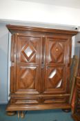French Walnut Louis XIII Armoire