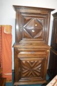 French Walnut Louis XIII Cabinet Deux Corps