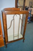 Edwardian Glazed China Cabinet