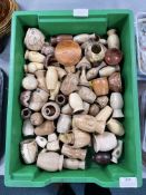 Small Wood Turning Pot, Vases, Mushrooms, etc.