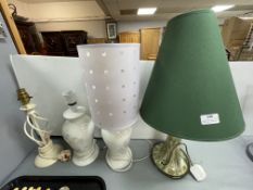 Four Table Lamps