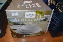 *Denby White Dinner Service