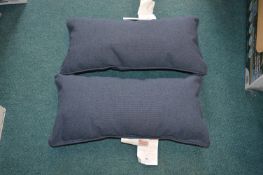 *Sunbrella Blue Cushions 2pk