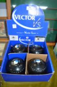 Set of Four Thomas Taylor Heavy Bowling Balls Size