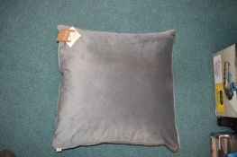*Evens Opulence Large Velvet Cushion (grey)