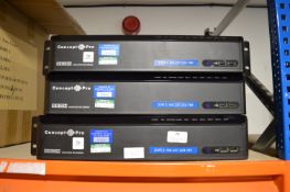 *Concept Pro 96OH Analogue Recording Storage x3