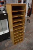 *Vertical Pigeon Hole Filing Unit 40x30x120cm