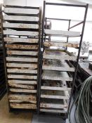* Wheeled Baking Racking