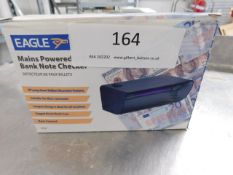 * Eagle Bank Note Checker