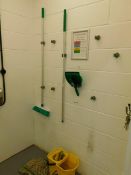 * Cleaning Set Wall hooks