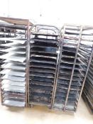 * Wheeled Baking Racking