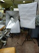 *Soft Box Lighting with Tripods