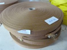 *Five Rolls of Brown Edging