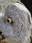 *38m x 150cm of Grey Microfiber Plush Fabric