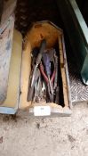*Toolbox Containing Assorted Hand Tools