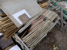 *~7sqm of Sandstone Pavers (mixed sizes)