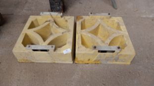 *Two Decorative Brick Moulds
