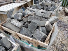 *Pallet of Hand Finished Vintage Garden Edging Granite Sets