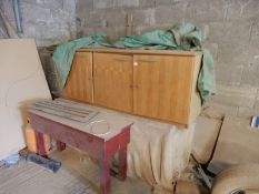 *Two Units, One Table, and a Four Drawer Filing Ca