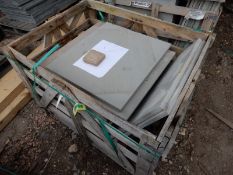 ~7sqm of 600x600mm Grey Sandstone Pavers