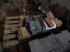 *~60 100x200mm Mixed Blocks (grey and tan)